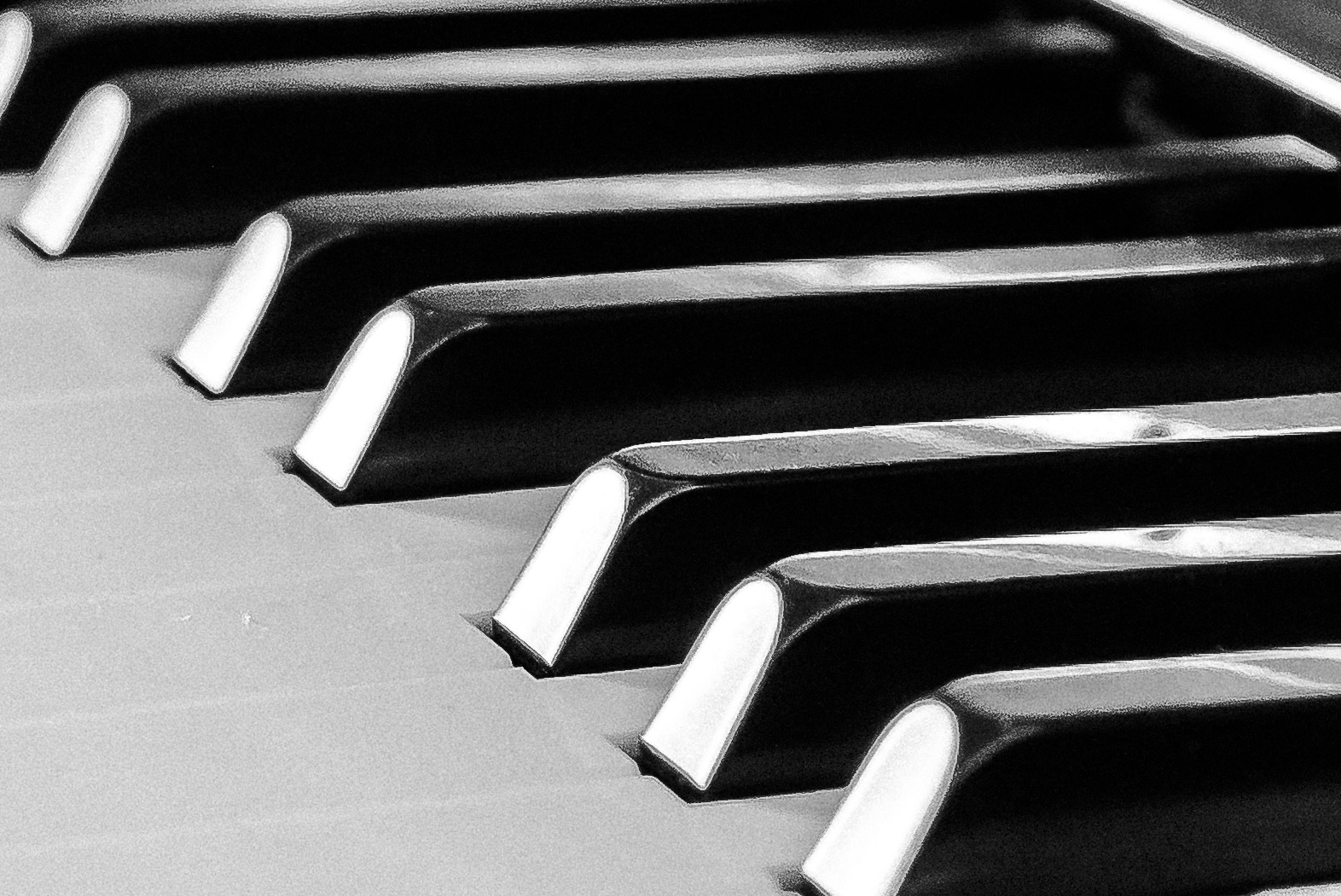 Detailansicht Klaviertastatur, öffnet vergrößerte Ansicht